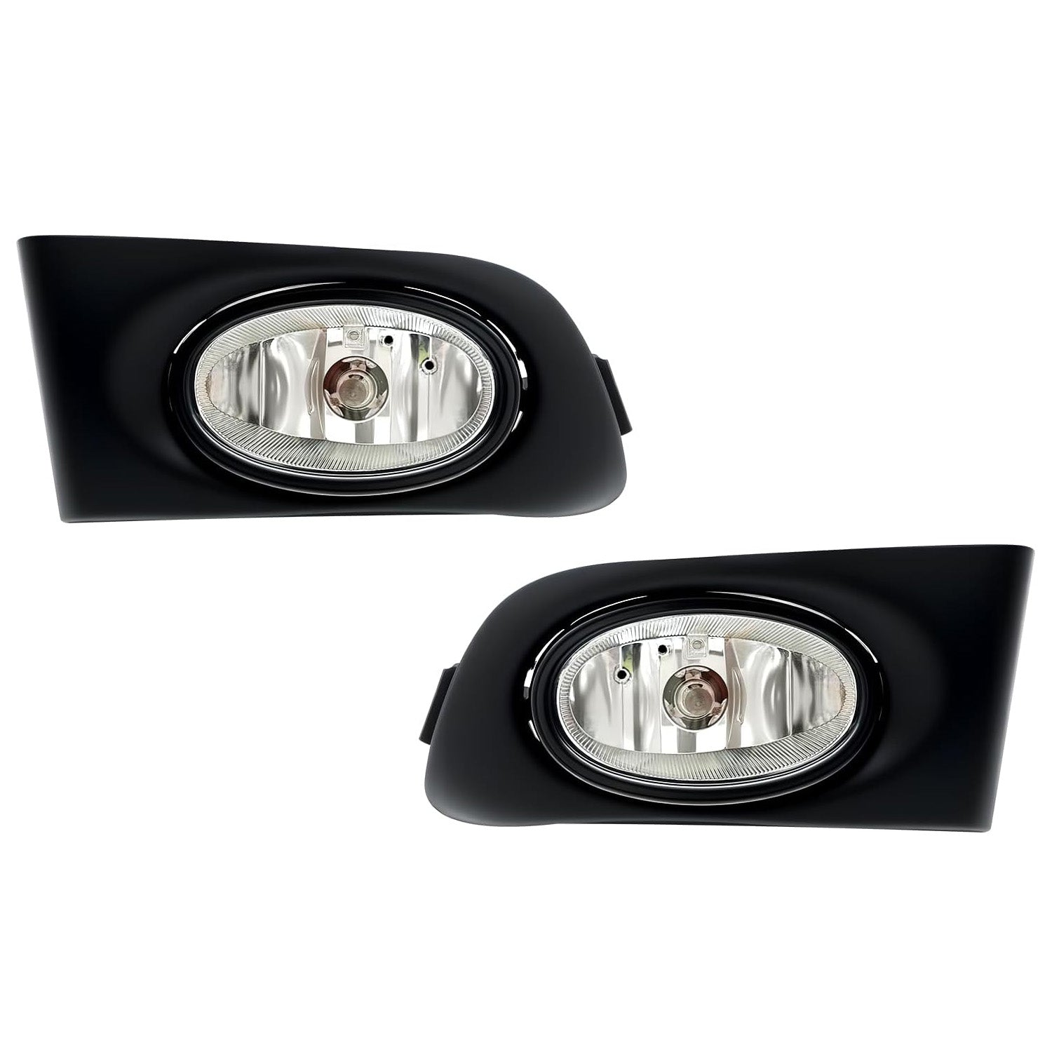 2001–2003 Honda Civic 2DR/4DR Fog Lights Assembly Replacement | With Switch & Wiring Harness | 1 Pair