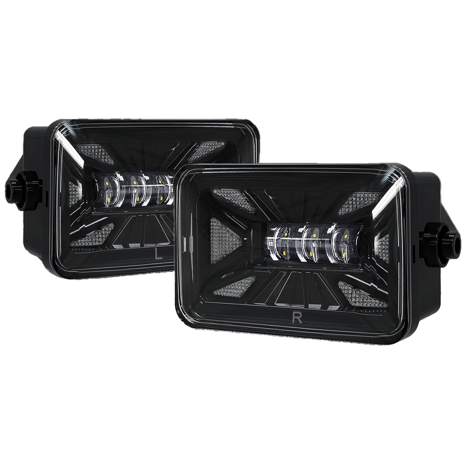 2015–2020 Ford F-150 LED Fog Lights with DRL | Clear Lens | IP67 Waterproof | 1-Year Warranty | 1 Pair