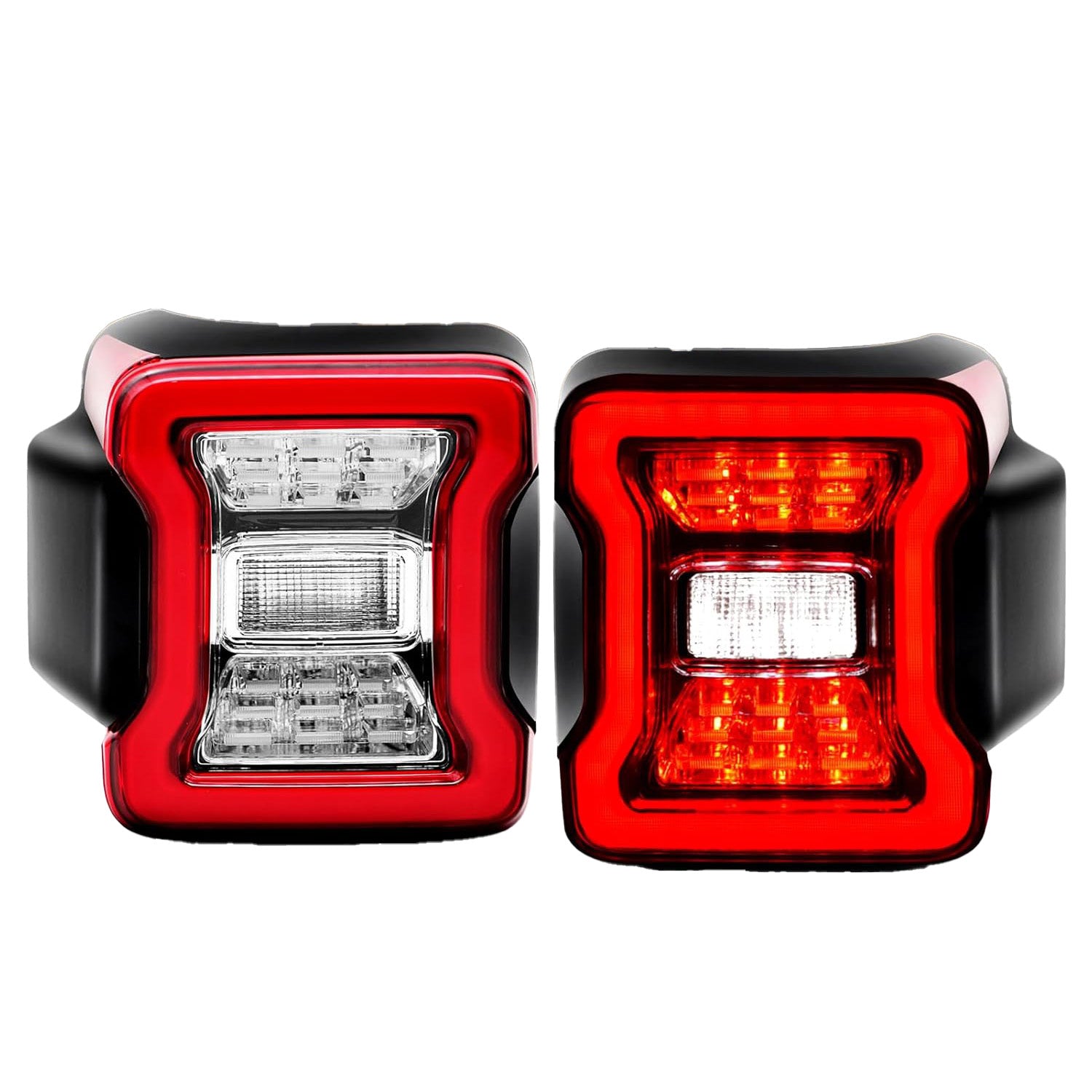 2017–2020 Nissan Rogue/X-Trail LED Fog Lights with DRL | Clear Lens | Plug & Play | 1 Pair