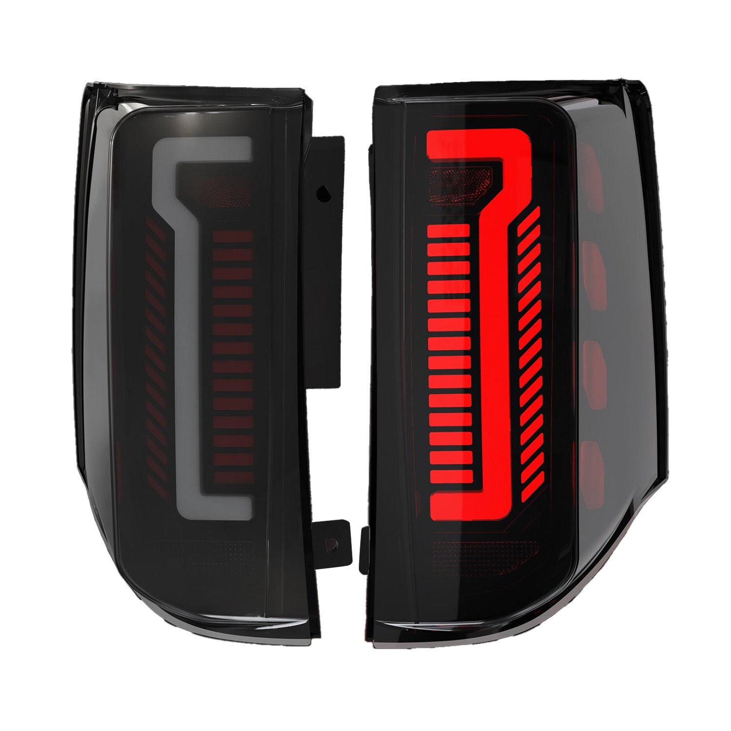 2011–2020 Dodge Grand Caravan / Ram C/V LED Tail Lights | Sequential | Start-Up Animation | Smoked Lens