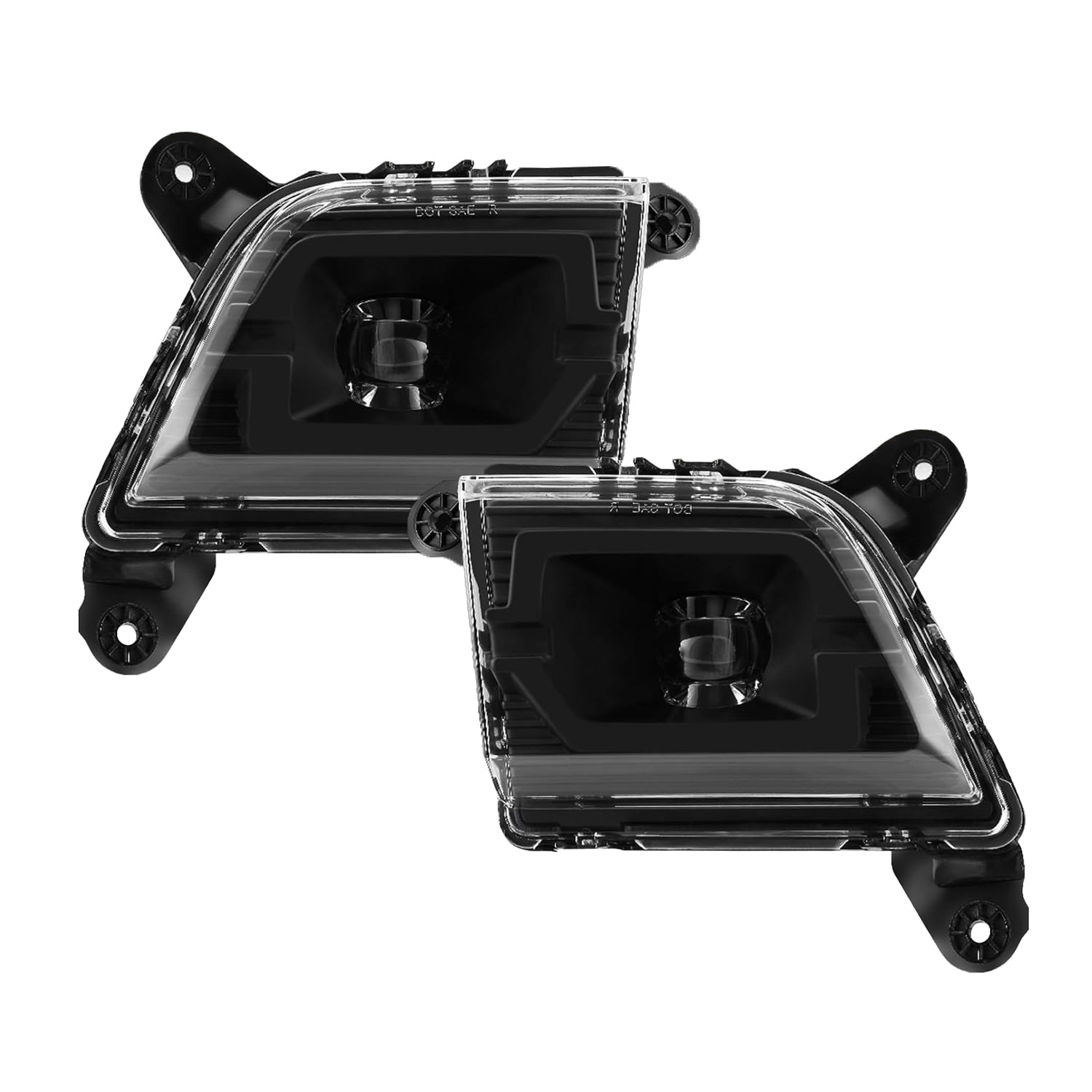 2019–2023 Chevy Silverado 1500 / 2020–2023 2500HD 3500HD LED Fog Lights | 6500K | 2500LM | Plug & Play | DOT SAE | 1 Pair