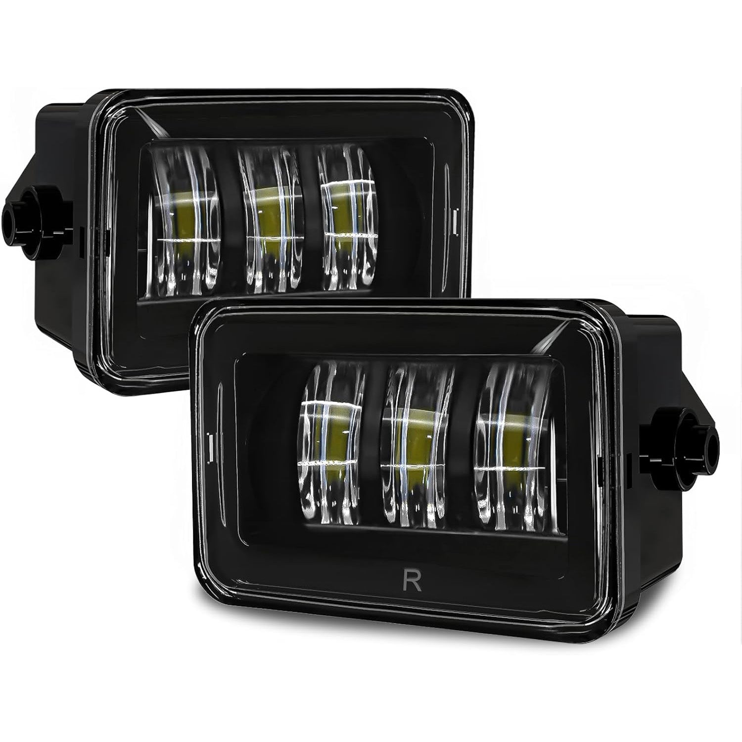 2015–2020 Ford F-150 LED Fog Lights Replacement | Clear Lens | IP67 Waterproof | 1-Year Warranty | 1 Pair