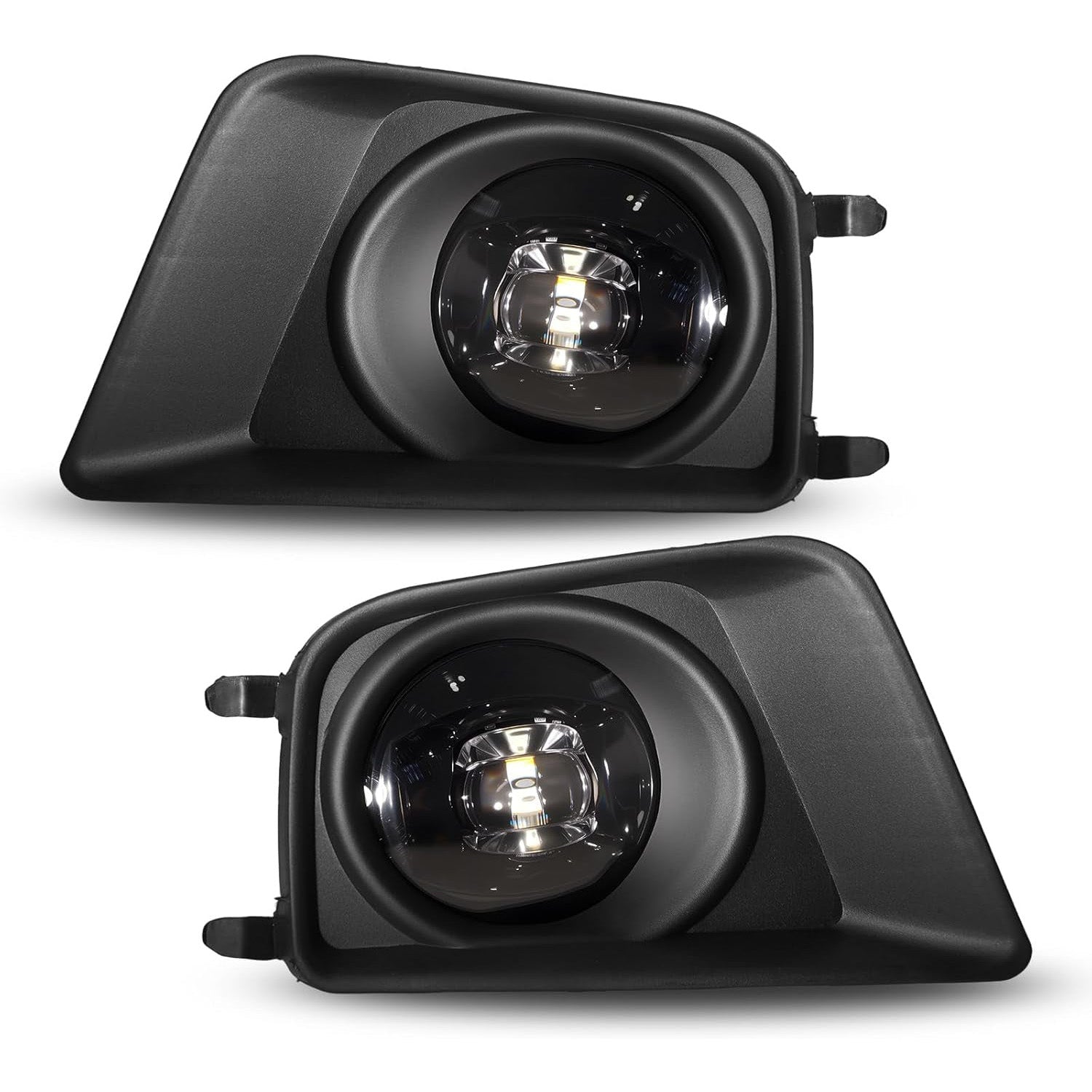 2012–2015 Toyota Tacoma LED Fog Lights Replacement | Clear Lens | Plug & Play | Driver & Passenger Side | 1 Pair
