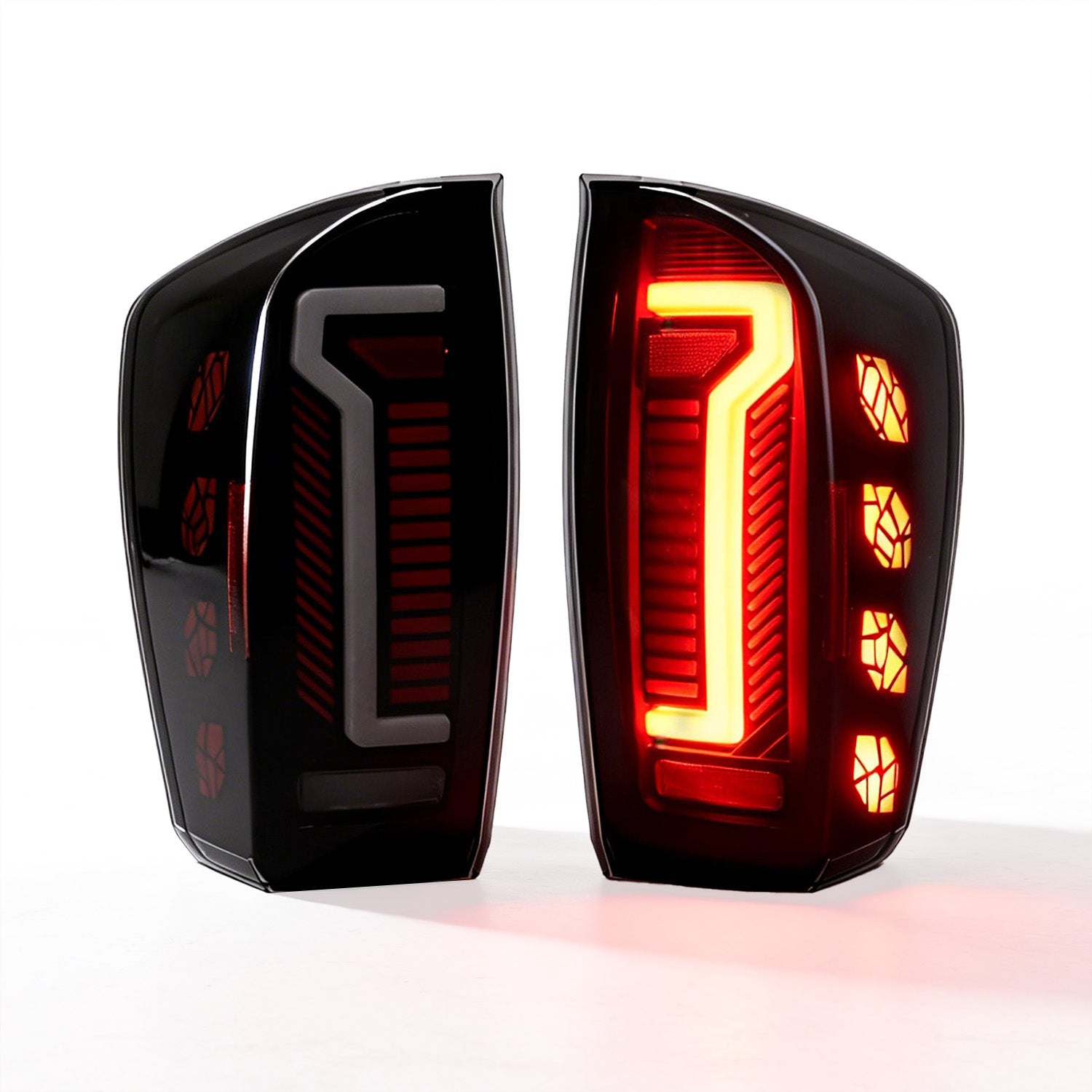 2016–2023 Toyota Tacoma LED Tail Lights | Dynamic Start-Up Animation | Smoked Lens