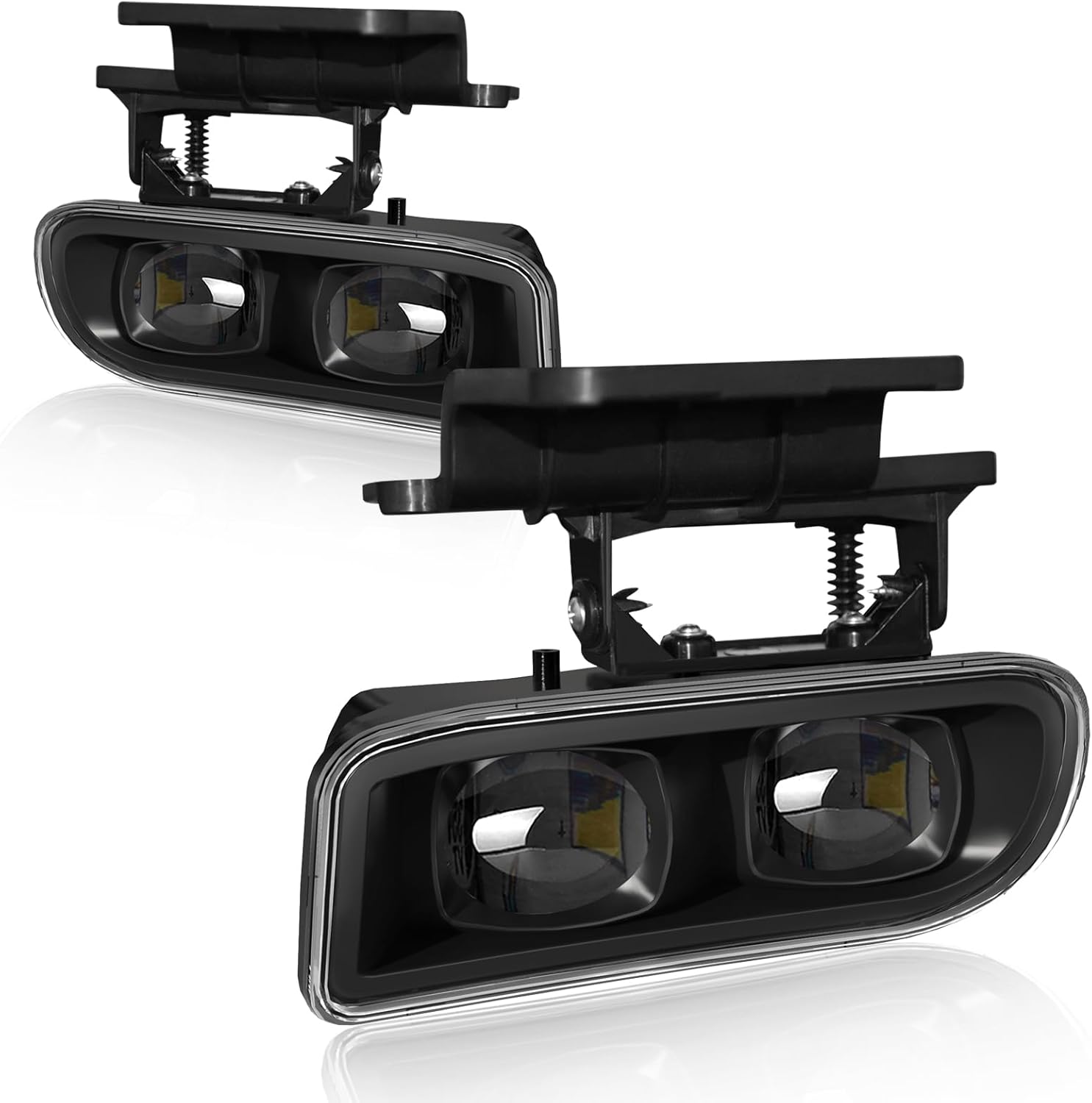 1999–2002 Chevy Silverado 1500/2500/3500 LED Fog Lights Replacement | 2500LM | IP67 Waterproof | DOT & SAE Approved | 1 Pair