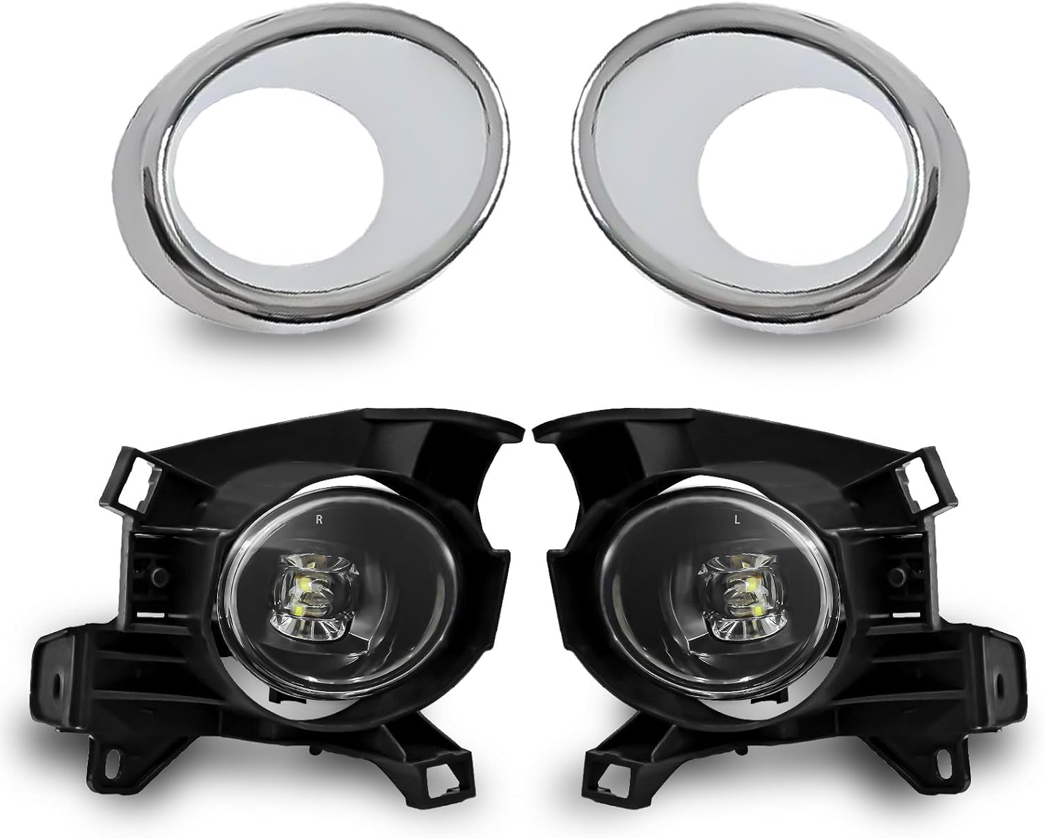 2013–2016 Nissan Pathfinder LED Fog Lights Replacement | Plug & Play | With Wiring Harness | 1 Pair