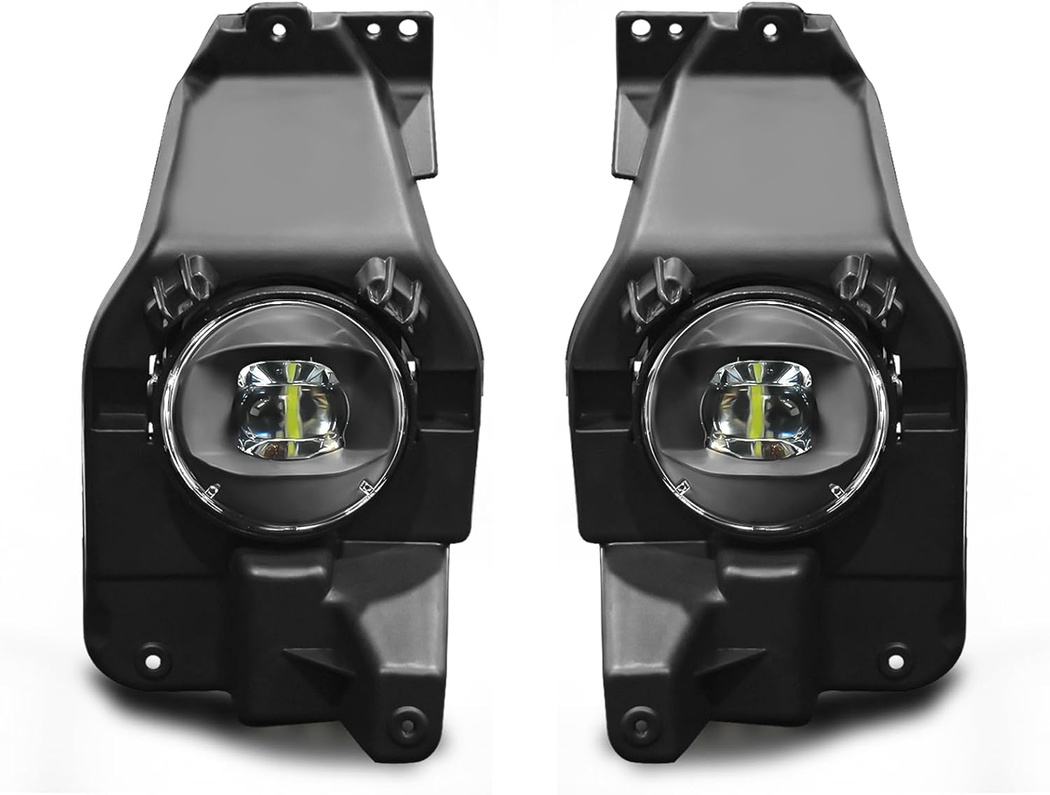 2013–2015 Ford Explorer LED Fog Lights Replacement | Clear Lens | 2500LM | DOT & SAE Approved | 1 Pair