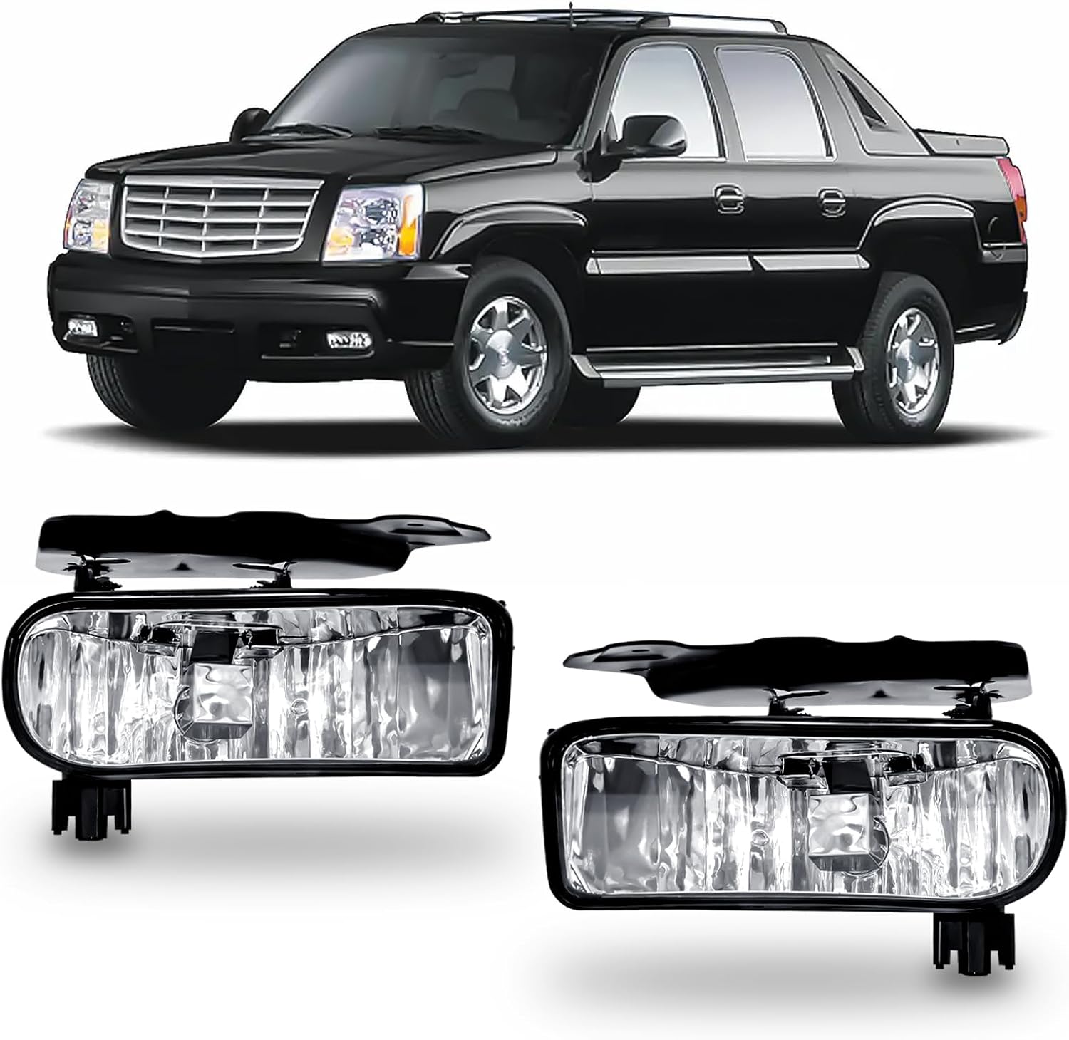 2002–2006 Cadillac Escalade/EXT & 2003–2006 Escalade ESV LED Fog Lights Replacement | Plug & Play | 1 Pair