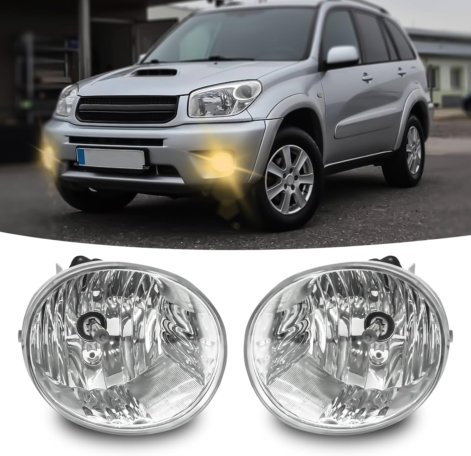 2004–2005 Toyota RAV4 2005–2007 Avalon 2006–2009 4Runner LED Fog Lights Kit