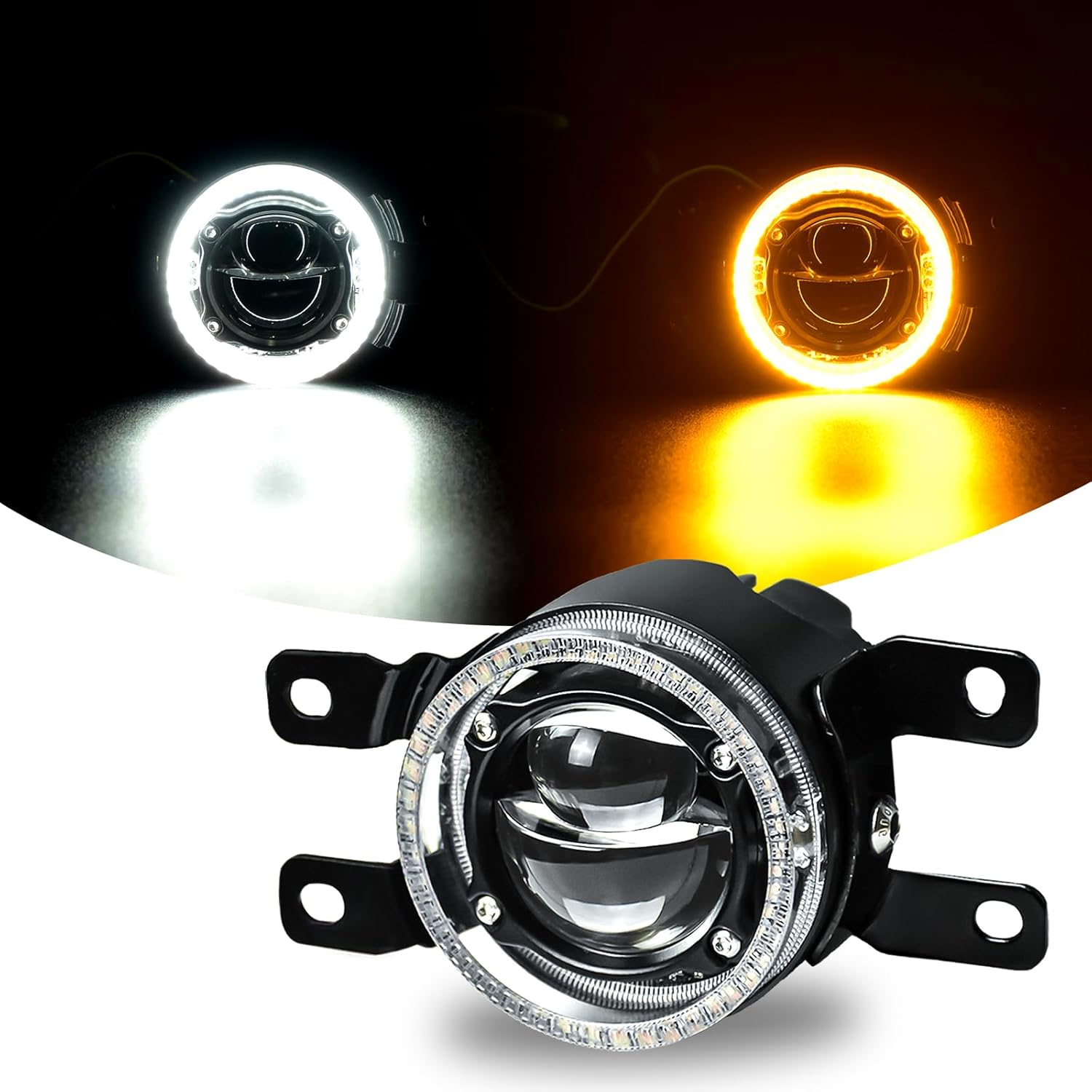 Laser LED Fog Lights with DRL | Front Bumper Driving Lamps Upgrade | Plug & Play | 1 Pair